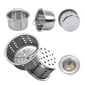 SU - Keranjang Afur Bak Cuci Piring Stainless / Saringan Affour BCP Wastafel Dapur