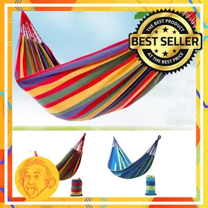 Hammock Single Tempat Tidur Gantung Ayunan Hamock Piknik Hiking Camping Aksesoris Pecinta Alam New