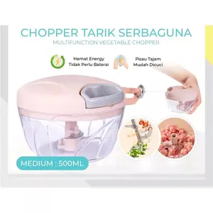Blender Tangan Tarik MANUAL CHOPPER Alat Pencacah Bumbu Dapur BL