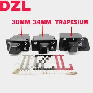 dzlled 2 in 1 tombol saklar sein dan hazard 30mm 34mm trapesium