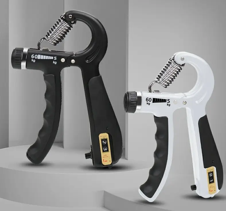 Kìm bóp tay, kìm tập cơ tay, dụng cụ tập cơ tay tập gym điều chỉnh lực 5-60kg