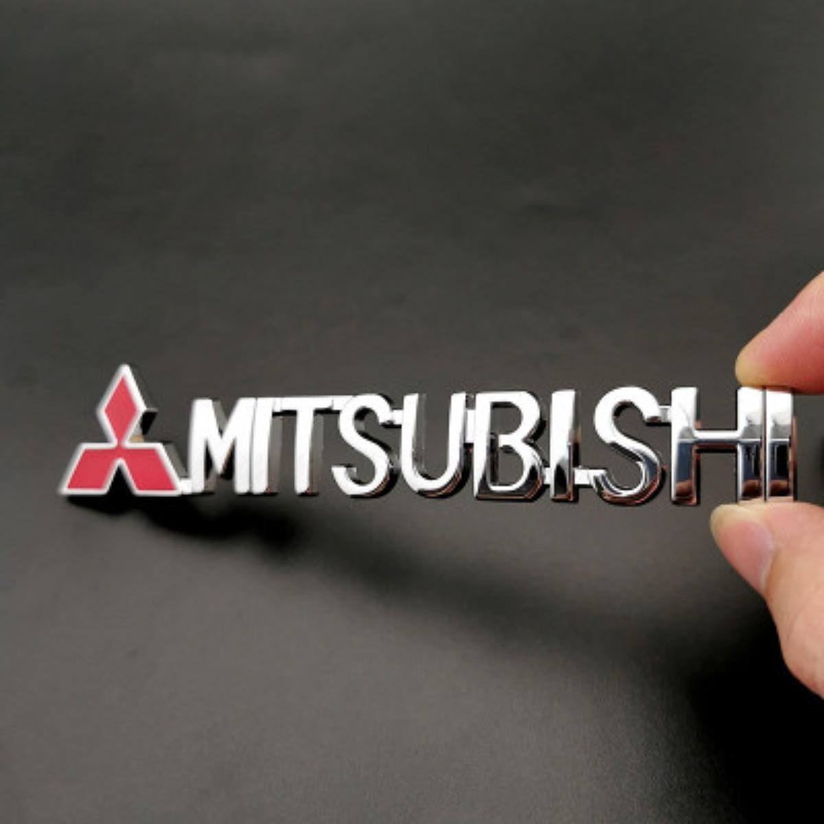 MITSUBISHI logo Lioncel Lancer wing God Ling Yue Galant car stickers ...