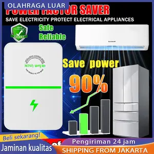 2025 Upgrade Electric Saver PLN – Box Penghemat Listrik Soft Start, Kurangi Konsumsi kWh & Tagihan Pulsa/Bulanan, Hemat Energi 200%, Teknologi Jerman Terbaru, Plug EU, Ukuran 10x6x3 cm
