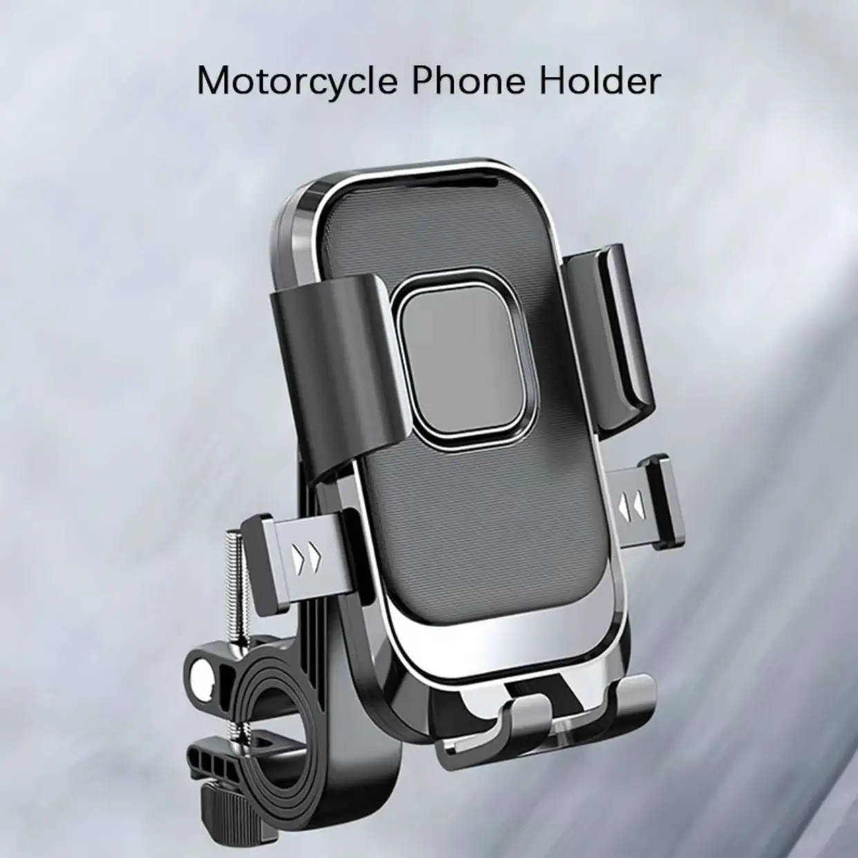 Giá Ðỡ Điện Thoại Xe Máy Moto, Hoạt Động Một Tay, Có Thế Xoay 360°, Thích Hợp Cho Xe Máy Và Xe Tay Ga Phone