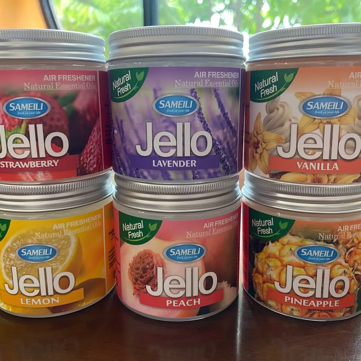 Sáp Thơm Phòng Khử Mùi JELLO Thơm Dịu Cho Phòng Ngủ, Ô Tô, Tủ Quần Áo, Bàn Làm Việc, Nhà Vệ Sinh