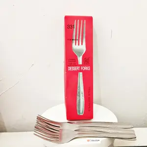 Garpu Makan Stainless Steel Merk Three Coin 333 Isi 6 Pc
