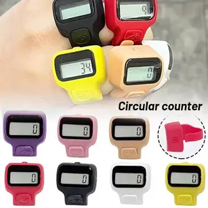 HL0826 Cincin Tasbih Digital LED Mini Alat Penghitung Dzikir Jari Tally Counter