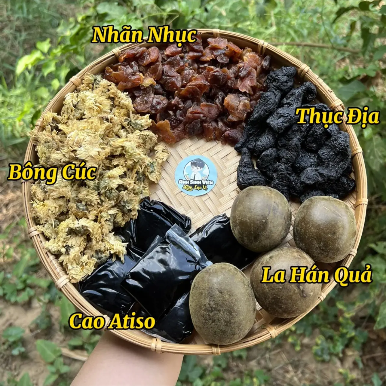 SÂM LỤC VỊ Anh Sinh Viên Combo 2 Set nguyên liệu 1 Set nấu 10 lít Nước Trà Tea Chè | BigBuy360 - bigbuy360.vn