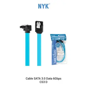 Kabel Data Sata Klip 3.0 Harddisk HDD SSD 6 Gbps Pc