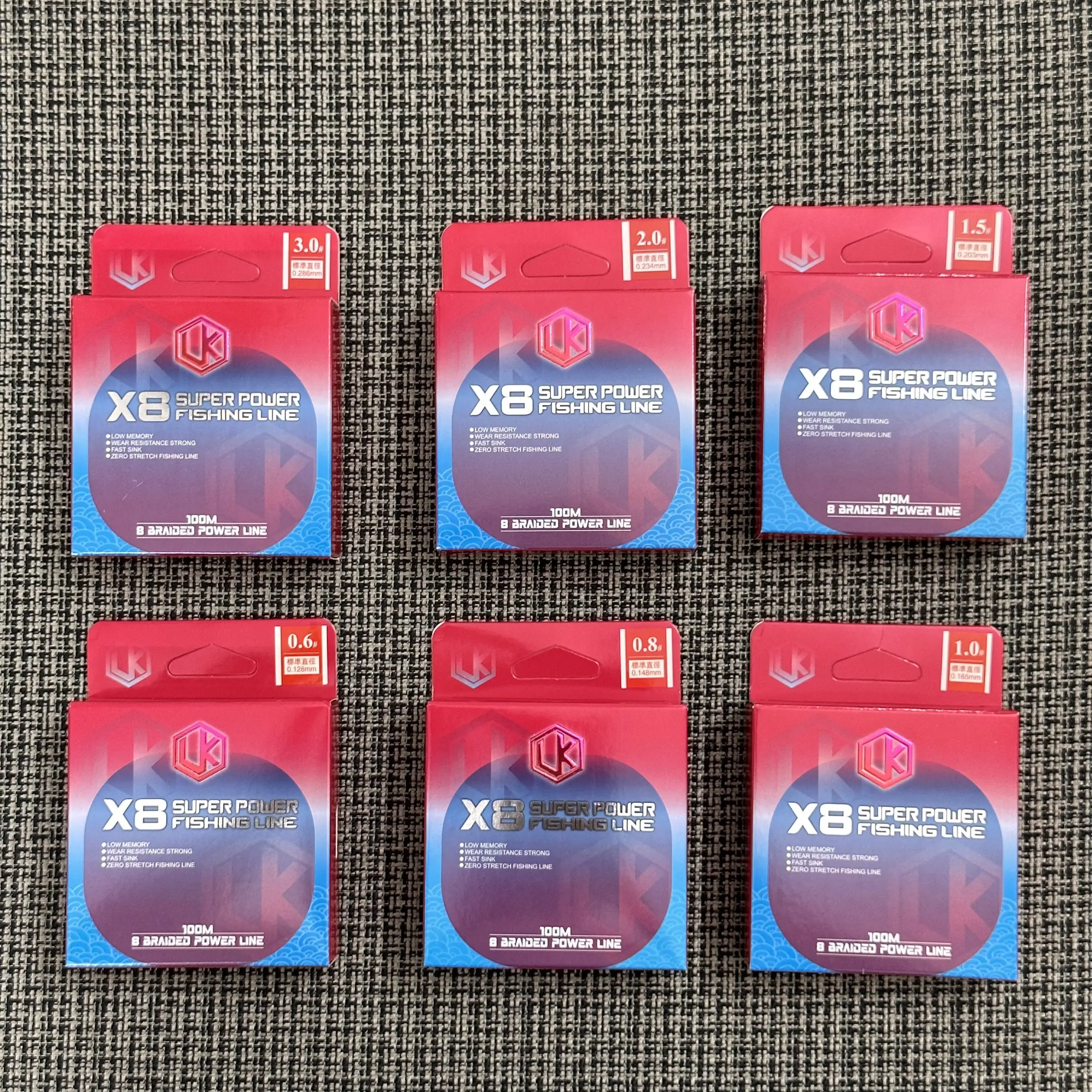 [LK HÒA] DÂY DÙ PE X8 CHUYÊN CÂU LURE LK, DÙ LK X8 SIZE CÓ TÙY CHỌN 100M VÀ 150M