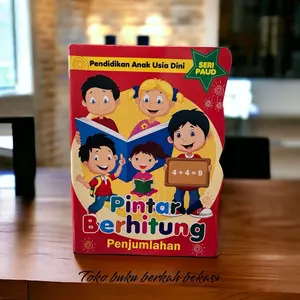 Buku pintar berhitung penjumlahan full color (19x27cm)