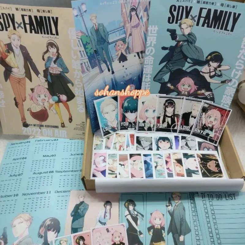sohanshoppe SPY X FAMILY ANIME KIT - TikTok Shop Philippines